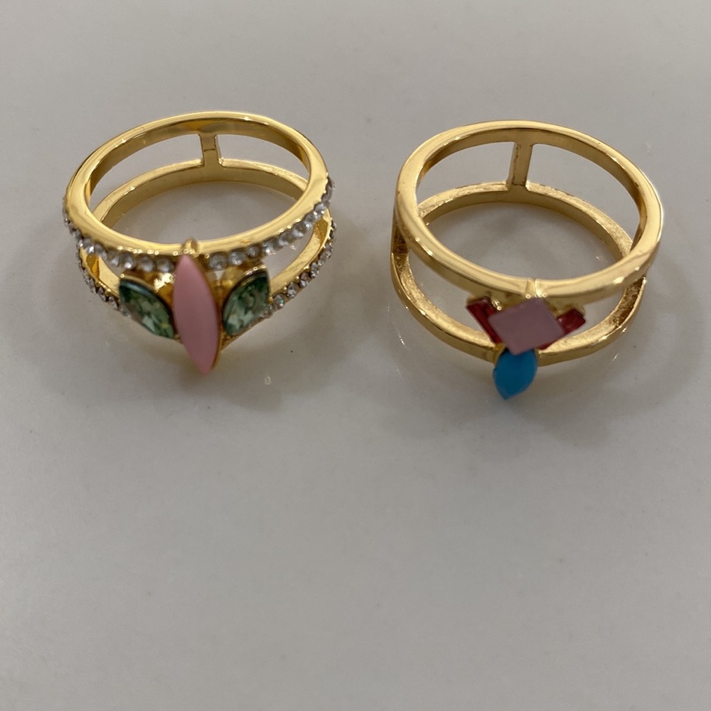Gold Rings size 6 - Picture 2 of 8